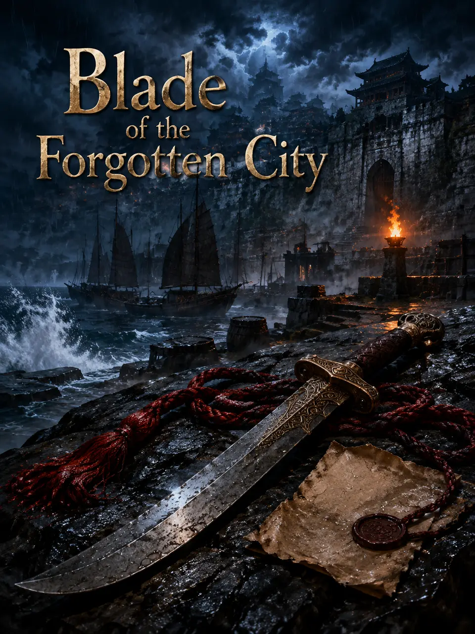 Novel cover