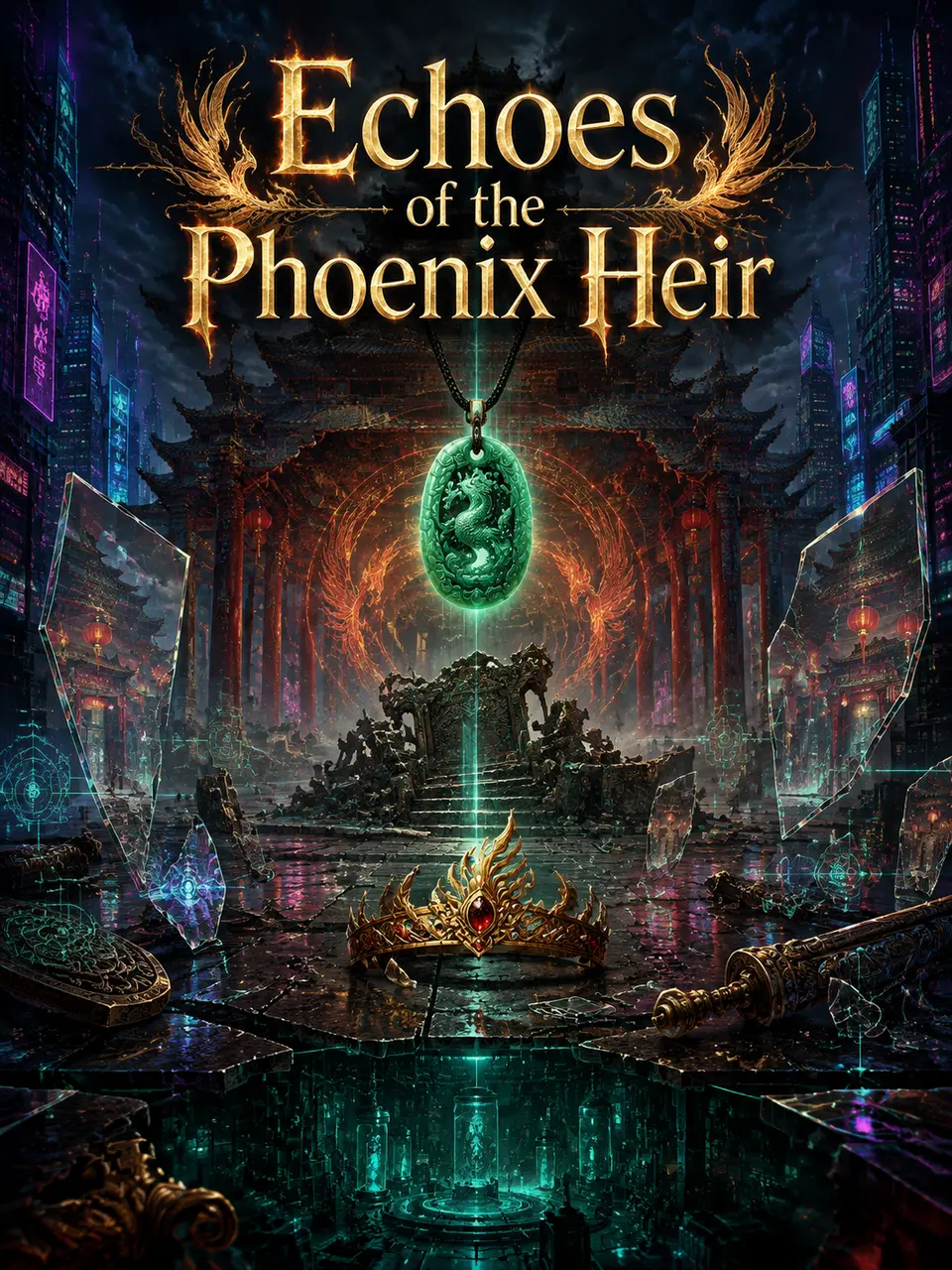 Novel cover