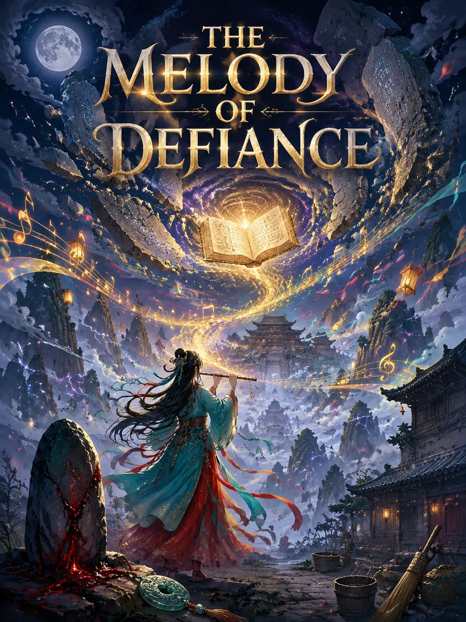 Novel cover