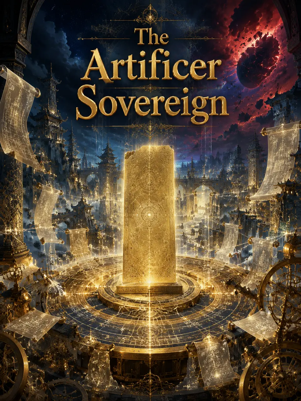 Novel cover